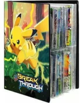 Sběratelská karetní hra Album Pokémon na sběratelské karty 240 kapes (bez karet) Motiv: Pikachu BreakThrough