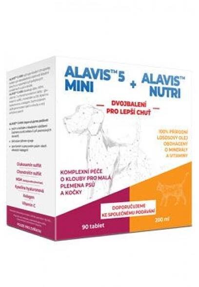 Alavis 5 MINI 90tbl + Alavis Nutri 200ml