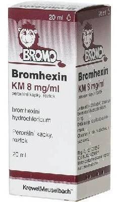 Bromhexin 8 KM kapky 20 ml
