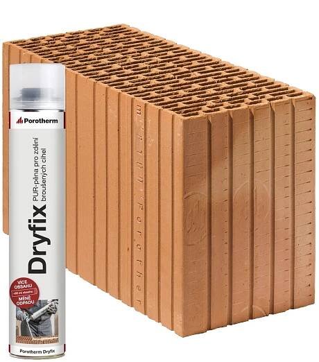 Fotografie cihly Porotherm 44 Profi Dryfix R