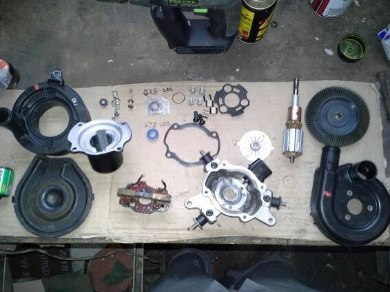 Repase pumpy sekundárního vzduchu- secondary air pump repair - SubaruFanClub.cz