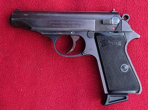 Pistole Walther PP výroba Zella Mehlis - Sběratelské zbraně