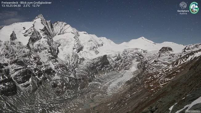 Freiwandeck - Blick zum Großglockner - Foto-Webcam.eu
