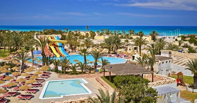Hotel Les Quatre Saisons & Aquapark By Medina Hotels • Djerba • Tunisko • CK Blue Style