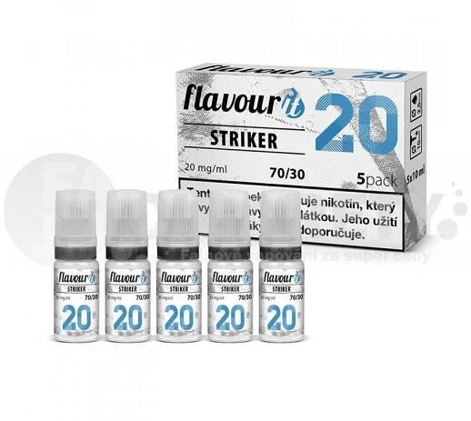 Flavourit Striker 70/30 Dripper 20mg 5x10ml