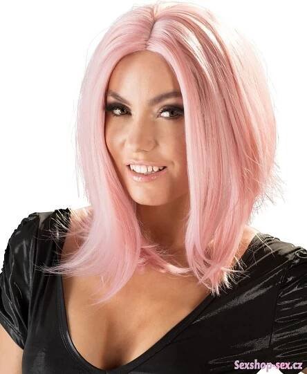 Cottelli Wig Bob Pink