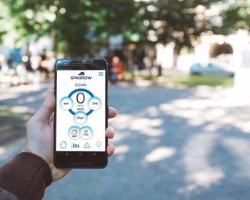 SPARROW - The new wearable for health and safety, arriving January 2017 - SPARROW - CO & Air Quality Monitor