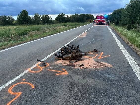 Na Nymburku se srazilo několik aut
