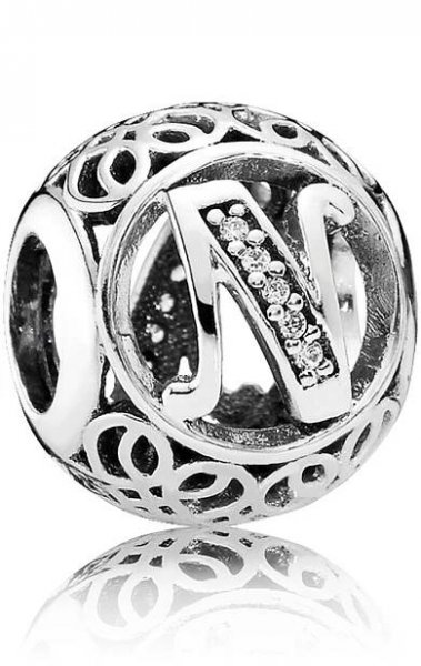 PANDORA přívěsek Vintage N kód 791858CZ | Corial.cz 