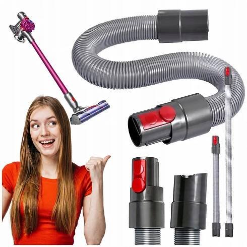 HADICE TRUBKA PRODLOUŽENÍ FLEXIBILNÍ pro VYSAVAČ DYSON V7 V8 V10 V11 V15 157cm