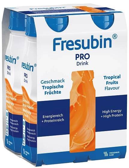 Fresubin Pro Drink příchuť tropické ovoce 4x200ml - skladem