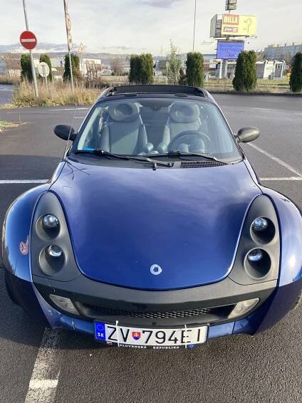 2004 Smart Roadster W452 benzín 60 kW 110 Nm