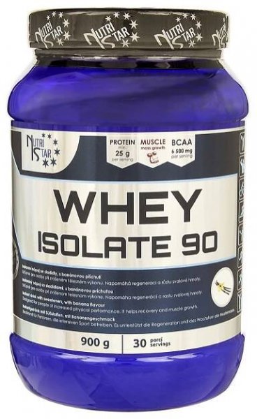 Nutristar WHEY Isolate 90 900 g vanilka