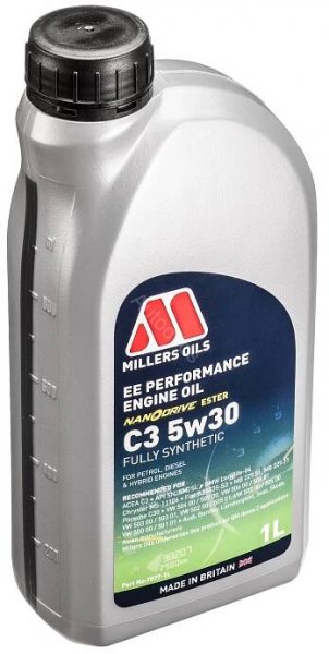 Millers oils MI 78771 - EE PERFORMANCE C3 5W-30 - 1L