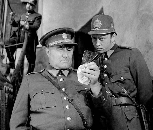 Hříšní lidé města pražského - Otisky prstů - Z filmu - František Hanus, Jaroslav Satoranský