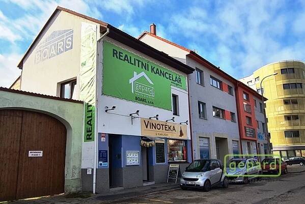 Rodinný dům s obchodními prostory, podnikání, širší centrum České Budějovice.