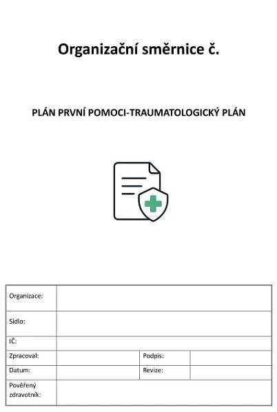 Vzor traumatologického plánu pro organizace