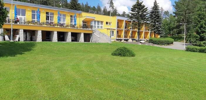 Zahrada ubytování Resort Erich