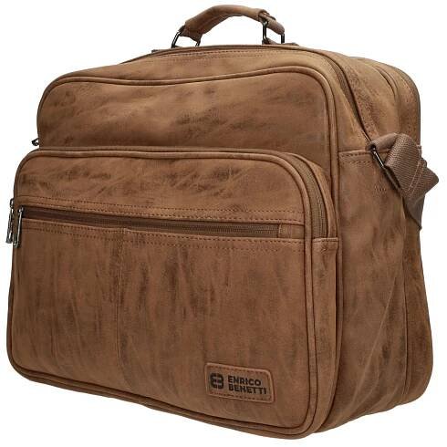 Enrico Benetti Rotterdam 15" Notebook Bag 20 l Camel