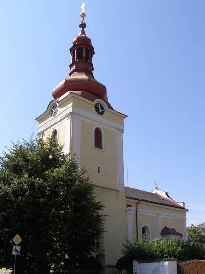 Milovice - kostel