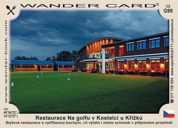 Restaurace Na golfu v Kostelci u Křížků