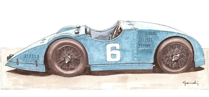 1923. The Bugatti Type 32. A racing tank – The Classic Car Trust