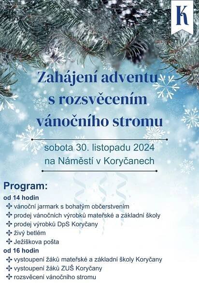 Kalendář kulturních akcí - Oficiální stránky města Koryčany