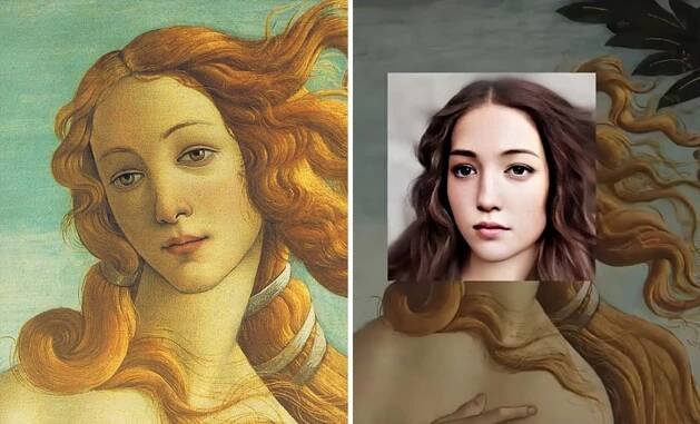 Sandro Botticelli - Zrození Venuše (1484 - 1486)