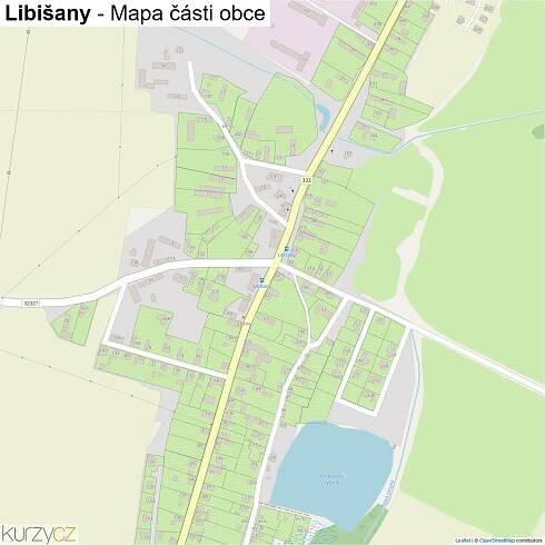 Libišany - mapy | Kurzy.cz