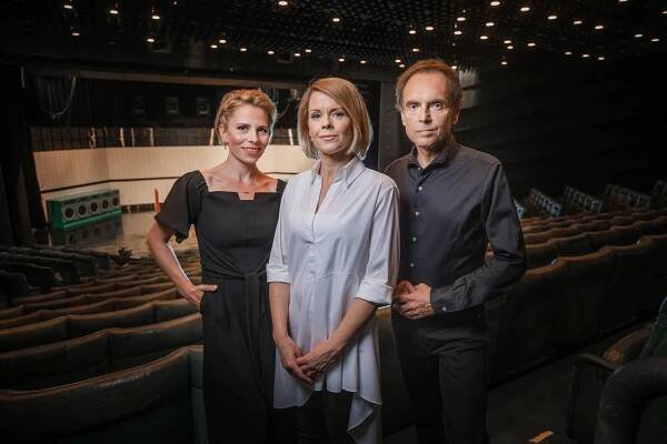 Moderátoři Petra Křížková, Kateřina Bílková a Jiří Svoboda. Foto: Česká televize