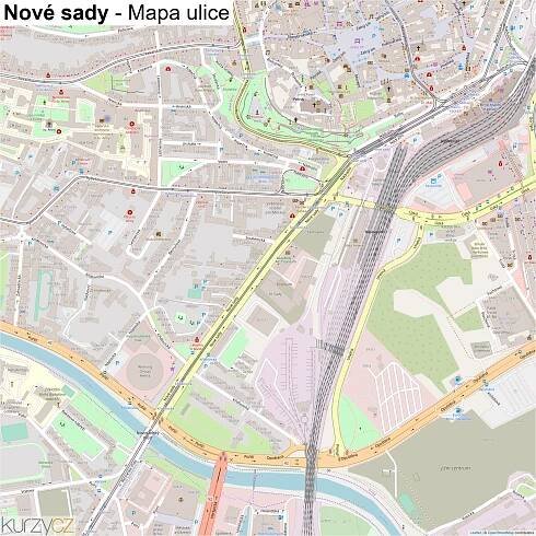 Nové sady - mapy | Kurzy.cz