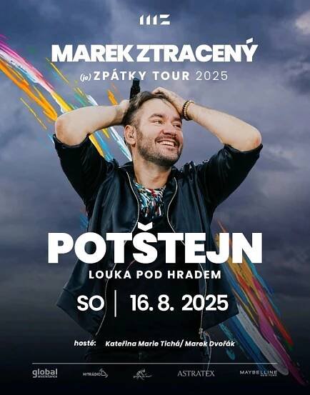Koncert Marek Ztracený – Obec Potštejn