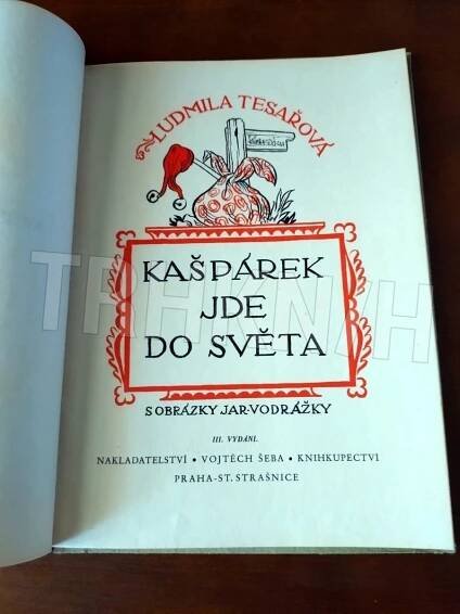 Kniha Kašpárek jde do světa - Trh knih - online antikvariát