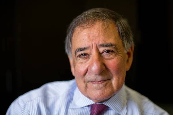 Former Director of the Central Intelligence Agency (DCIA) under President Barack Obama, Leon Panetta at the Panetta Institute, Seaside, California, 2015.  
