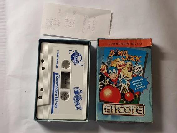 BOMB JACK - HRA COMODORE -RETRO - Počítače a hry