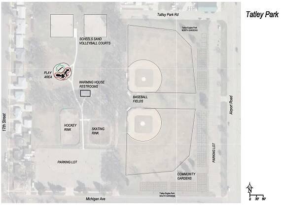 Tatley-Eagles Park map