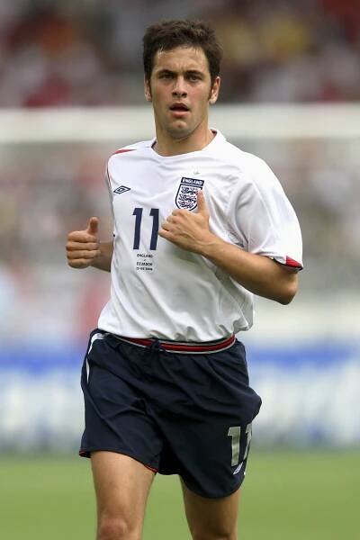 Joe Cole competing in the FIFA World Cup Finals 2006