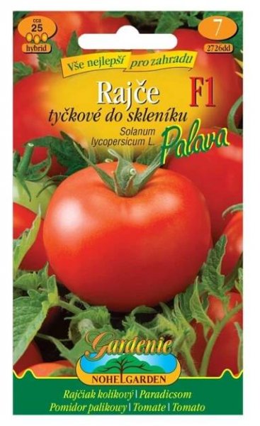 Gardenie Rajče tyčkové do skleníku PALAVA F1 - hybrid
