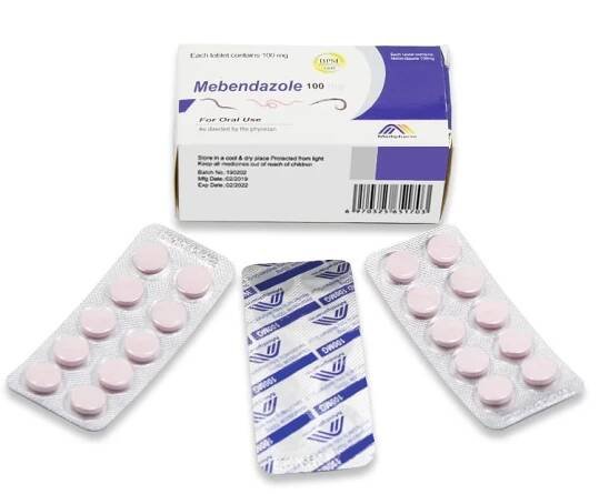 Mebendazol 100 mg cena