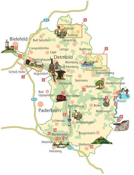 Digitale Kindertour - Naturpark Teutoburger Wald/Eggegebirge