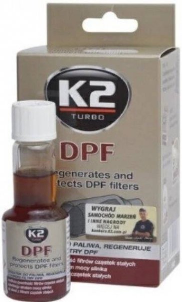 PROSTŘEDEK NA FILTRY DPF 50ML T316 K2