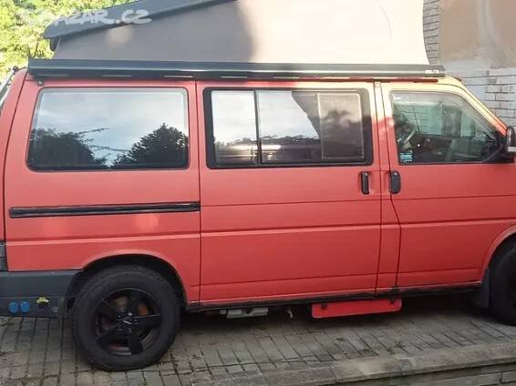 VW T4 California 81 kW, benzín + LPG