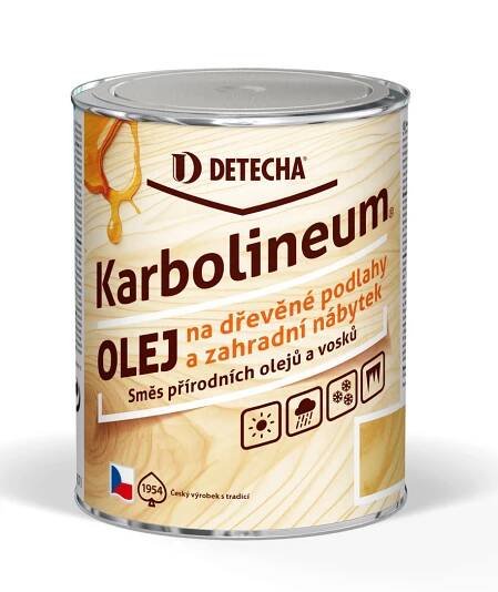 Detecha Karbolineum olej * Olej na dřevěné podlahy a zahradní nábytek 3