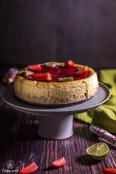 Mango-limetkový cheesecake | CrispyWorld