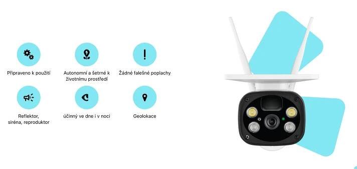 Omajin by Netatmo Outdoor Solar Camera chytrá venkovní kamera + 32GB microSD karta - Smarty.cz