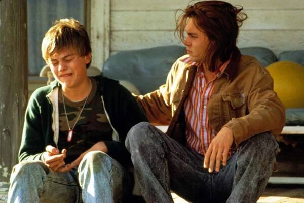 Leonardo DiCaprio and Johnny Depp in 'What's Eating Gilbert Grape'