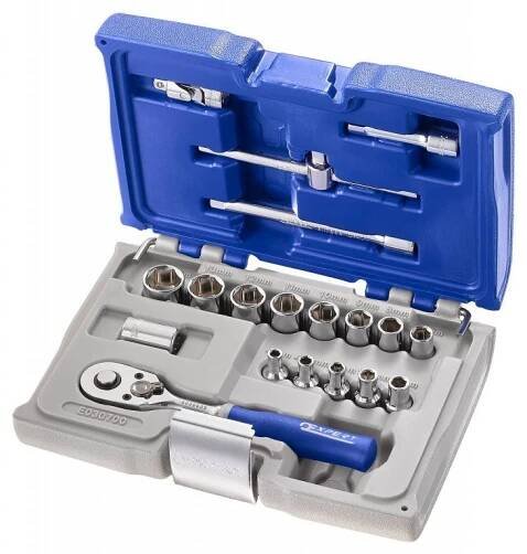 EXPERT E030700 Sada hlavic 19dílná 1/4"