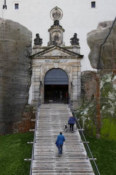 FOTO: Saský Königstein – největší vojenská pevnost v Evropě