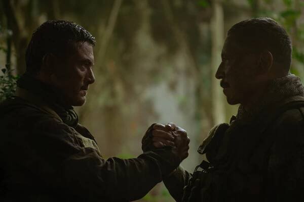 Echo 3 - Proti proudu - Z filmu - Luke Evans, Carlos Bardem