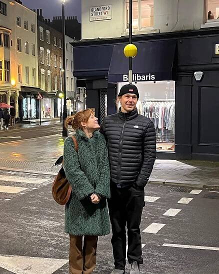 A rep for the actress confirmed that the couple welcomed a baby girl.